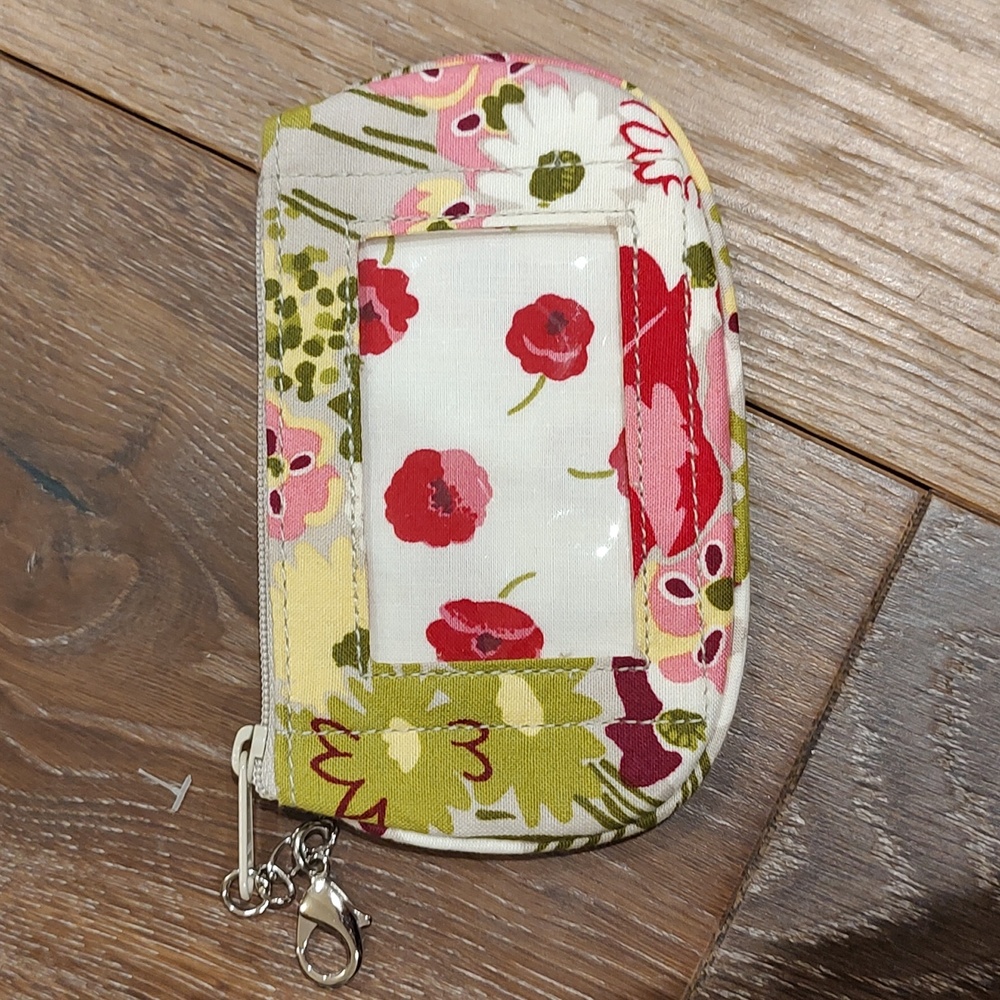 Vera Bradley Wallet ID Holder Key Chain & 9x7 Tablet Bag Floral Design